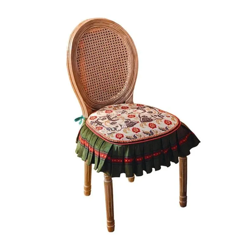Vintage Dining Chair Slipcover - Accent Chair Protector for Events