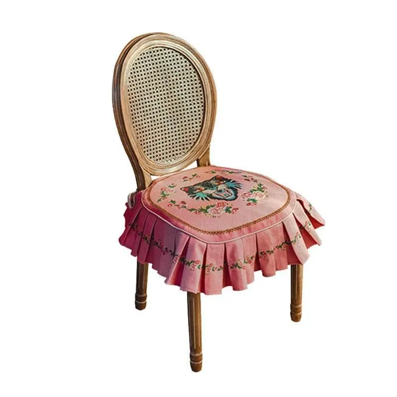 Vintage Dining Chair Slipcover - Accent Chair Protector for Events