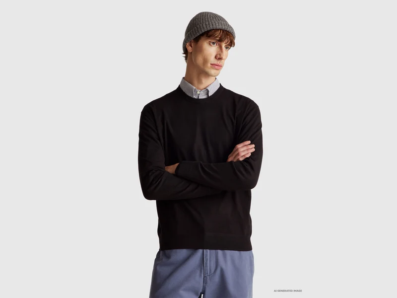 Pullover aus Viskosemischung