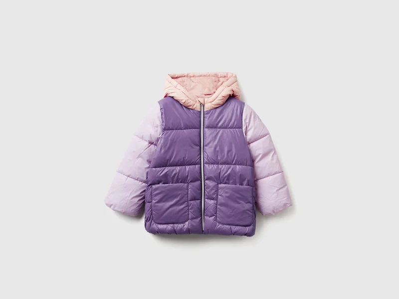 Nylonjacke mit Kapuze