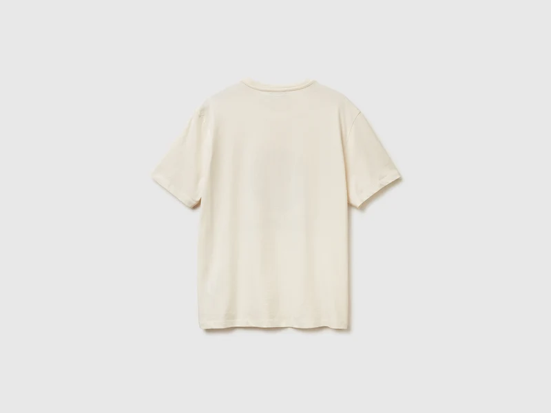 Baumwoll-T-Shirt mit Logo