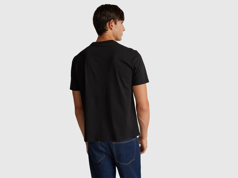 Baumwoll-T-Shirt mit Logo