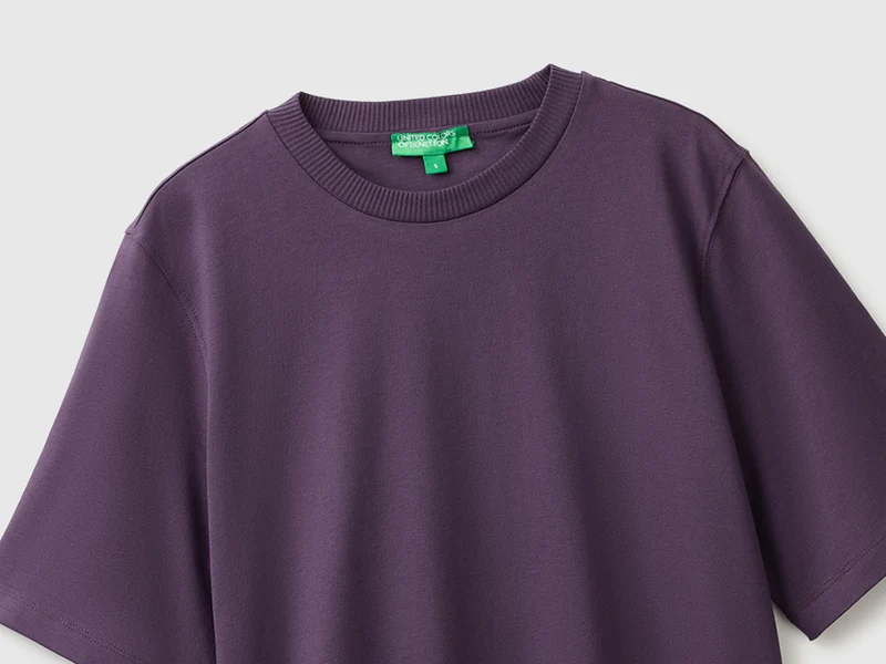 Kastenförmig geschnittenes T-Shirt aus 100 % Baumwolle