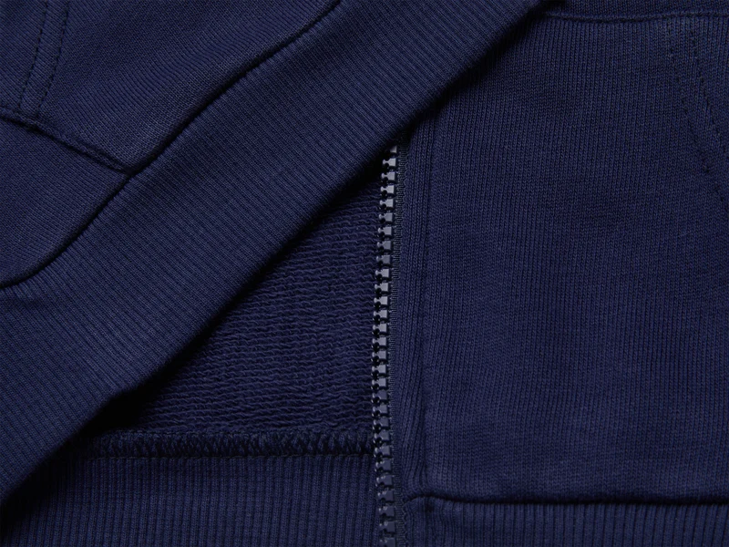 Baumwoll-Sweatshirt mit Reißverschluss