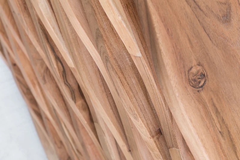 Sideboard Akazie Massivholz Baumkante Landhaus Schubladen Türen
