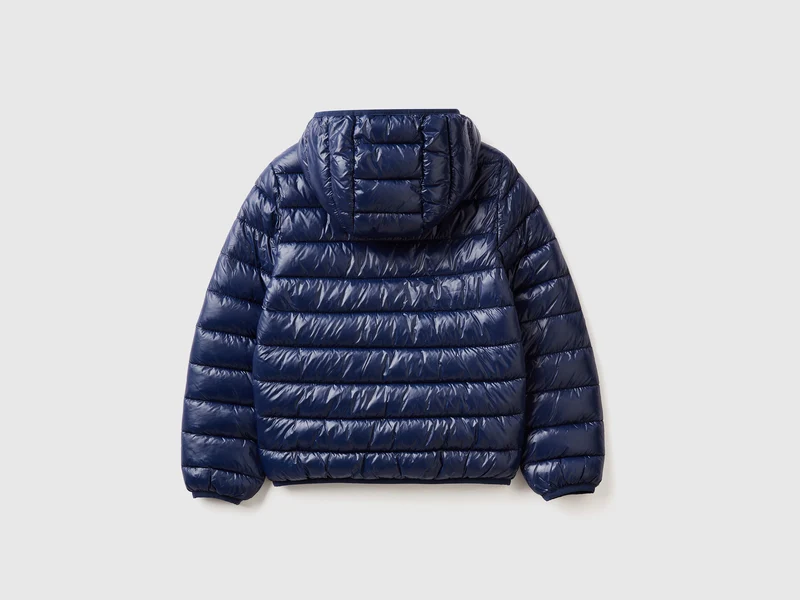 Wattierte Jacke mit Kapuze