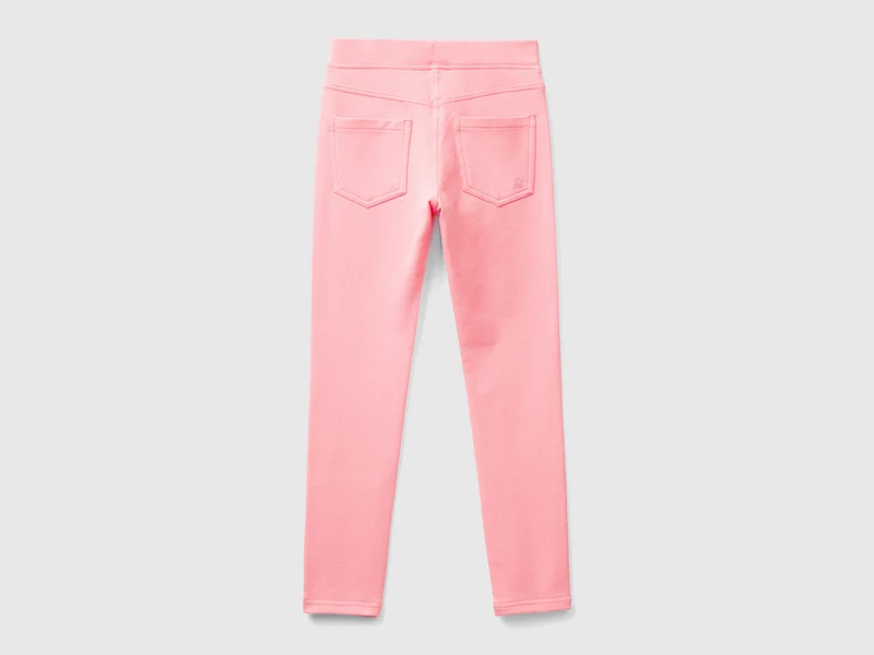 Jeggings aus stretchigem Sweatstoff