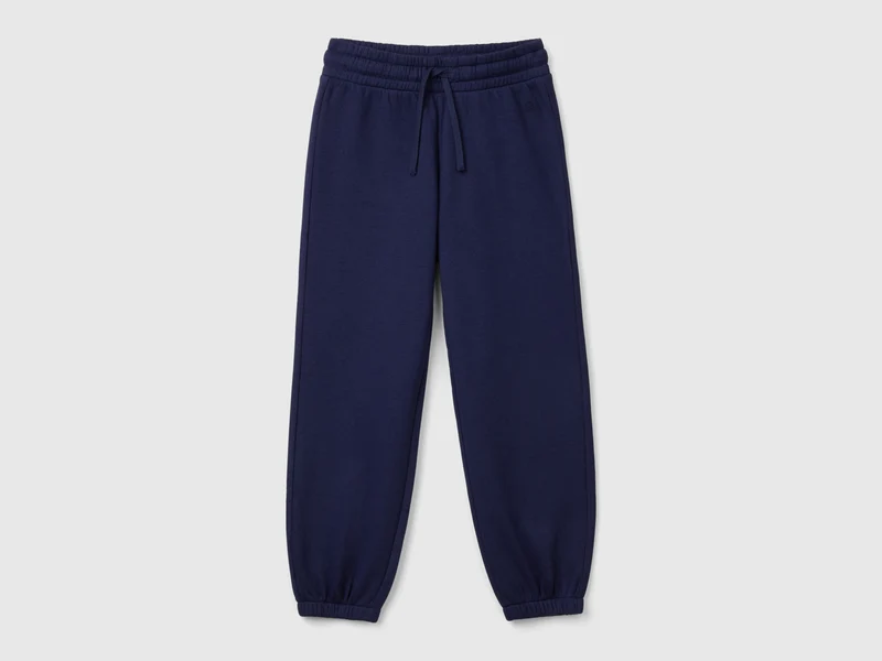 Fleece-Jogginghose mit Kordelzug