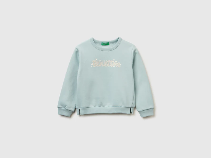 Closed Sweatshirt mit Glitzerprint
