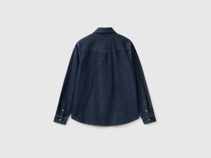 Regular-Fit-Jeanshemd