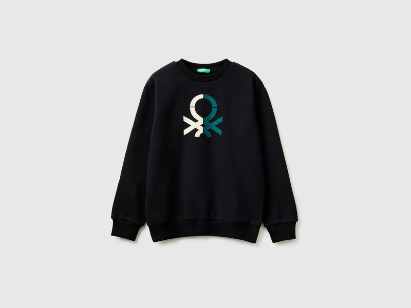 Warmes Sweatshirt mit Logo