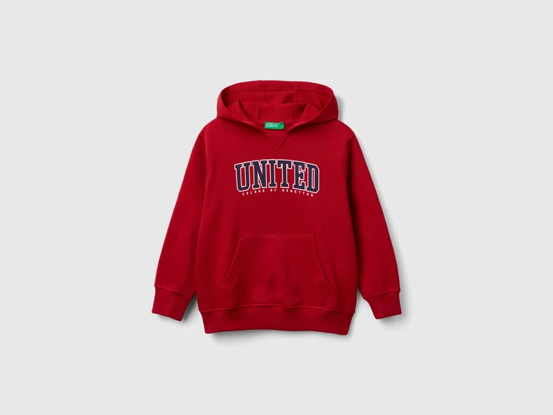 Kapuzensweater aus 100% Baumwolle
