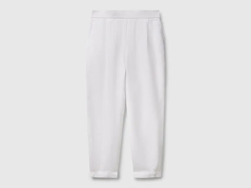 Weiche Hose aus reinem Leinen