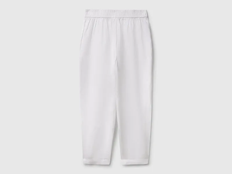 Weiche Hose aus reinem Leinen