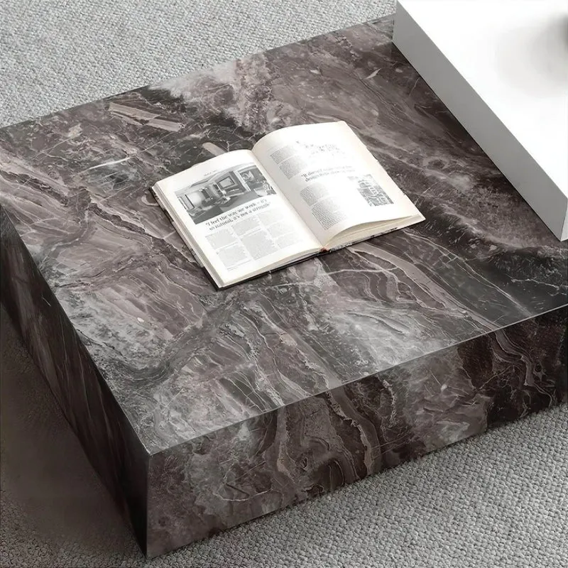 Modern Marble Coffee Table - Elegant Living Room Furniture