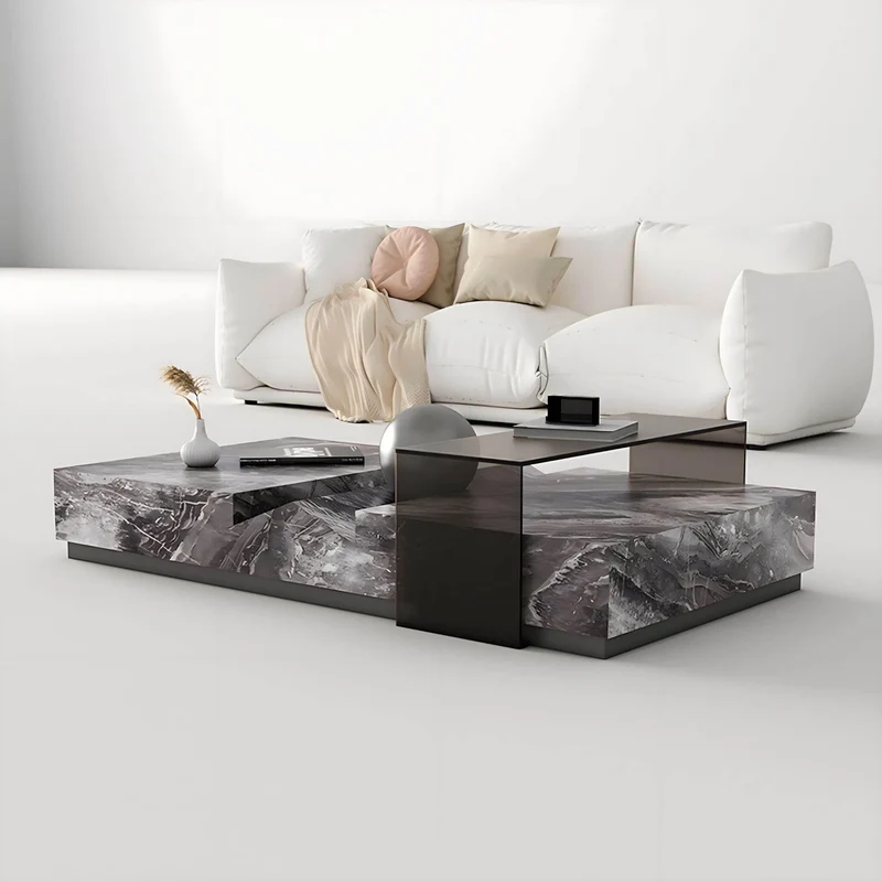 Marble Coffee Table - Elegant Lucienne Accent Table