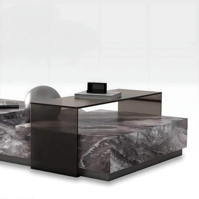 Marble Coffee Table - Elegant Lucienne Accent Table