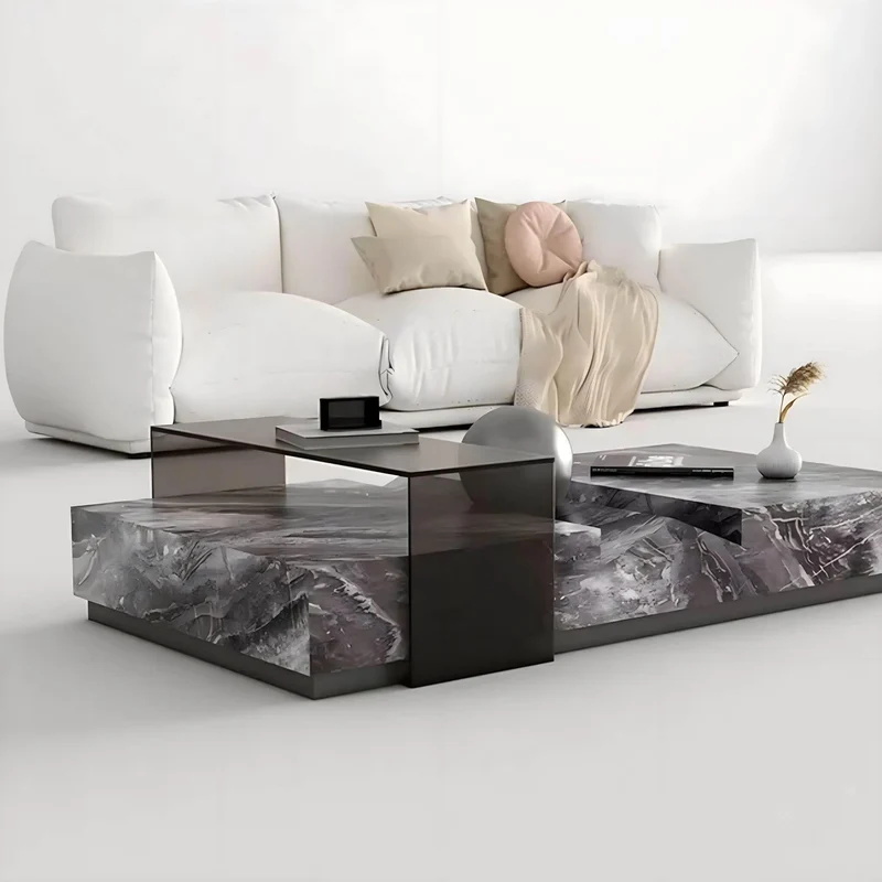 Marble Coffee Table - Elegant Lucienne Accent Table
