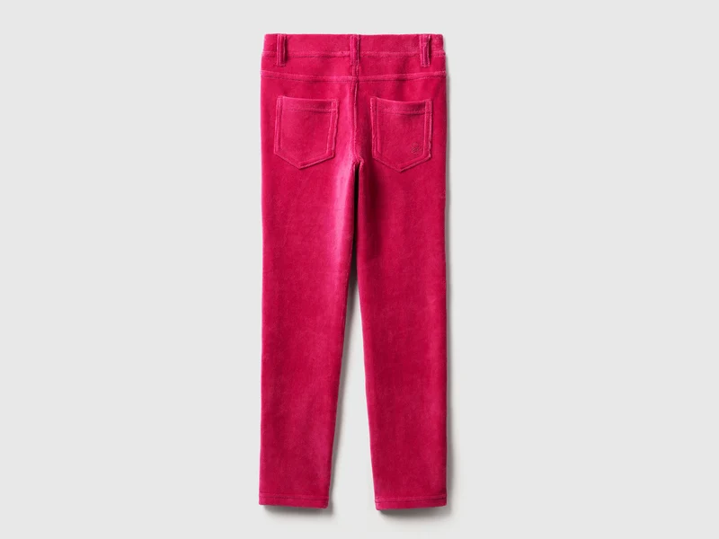 Superenge Chenille-Hose