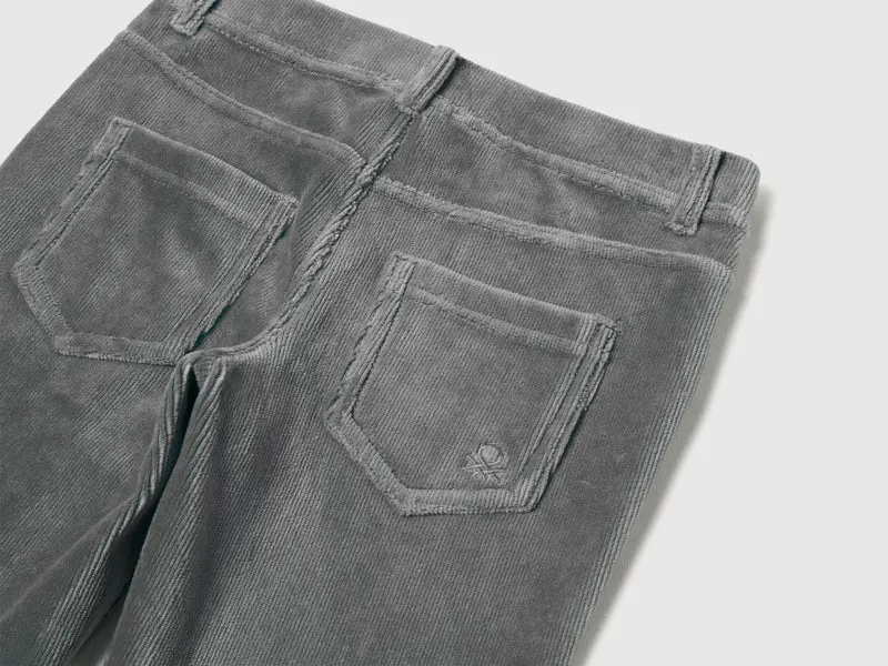 Superenge Chenille-Hose