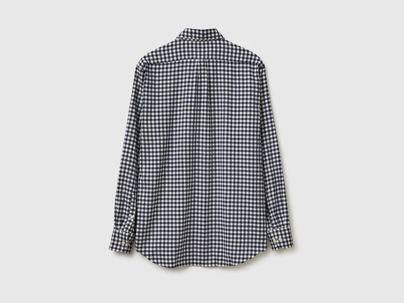 Flanell-Button-Down-Hemd