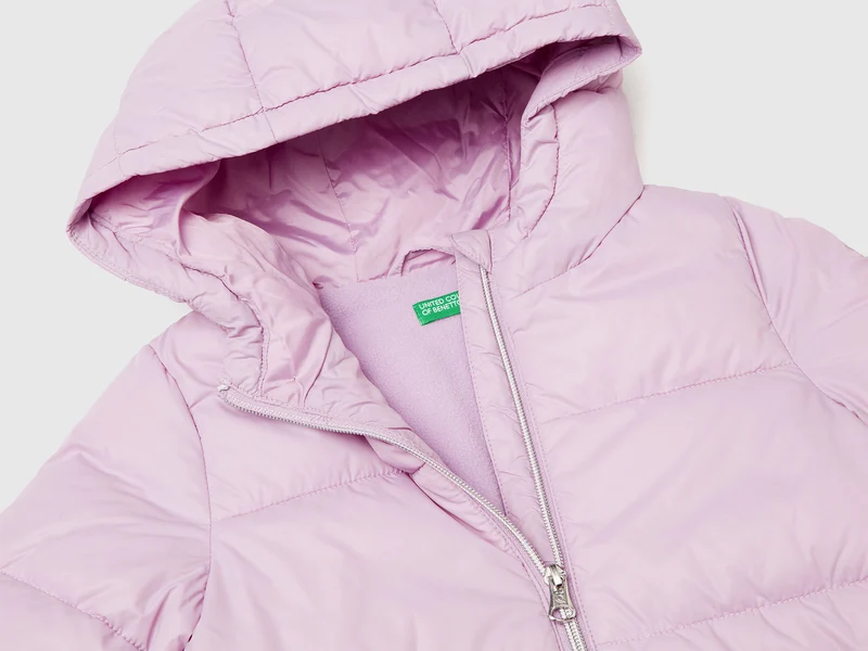 Nylonjacke mit Kapuze