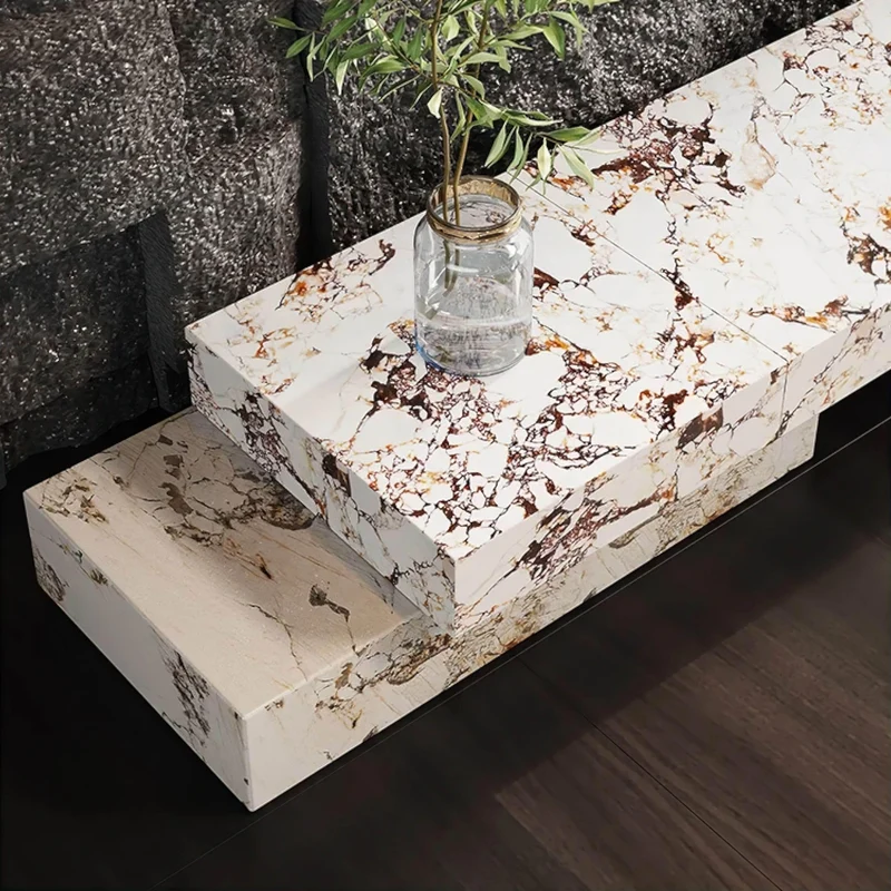 Marble TV Stand - Modern Berenger Entertainment Center