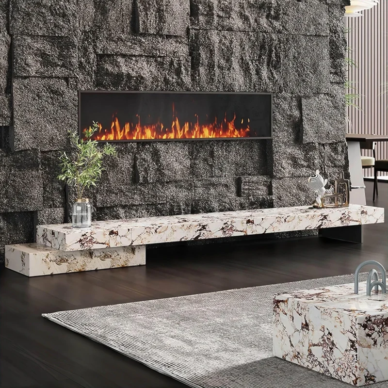 Marble TV Stand - Modern Berenger Entertainment Center