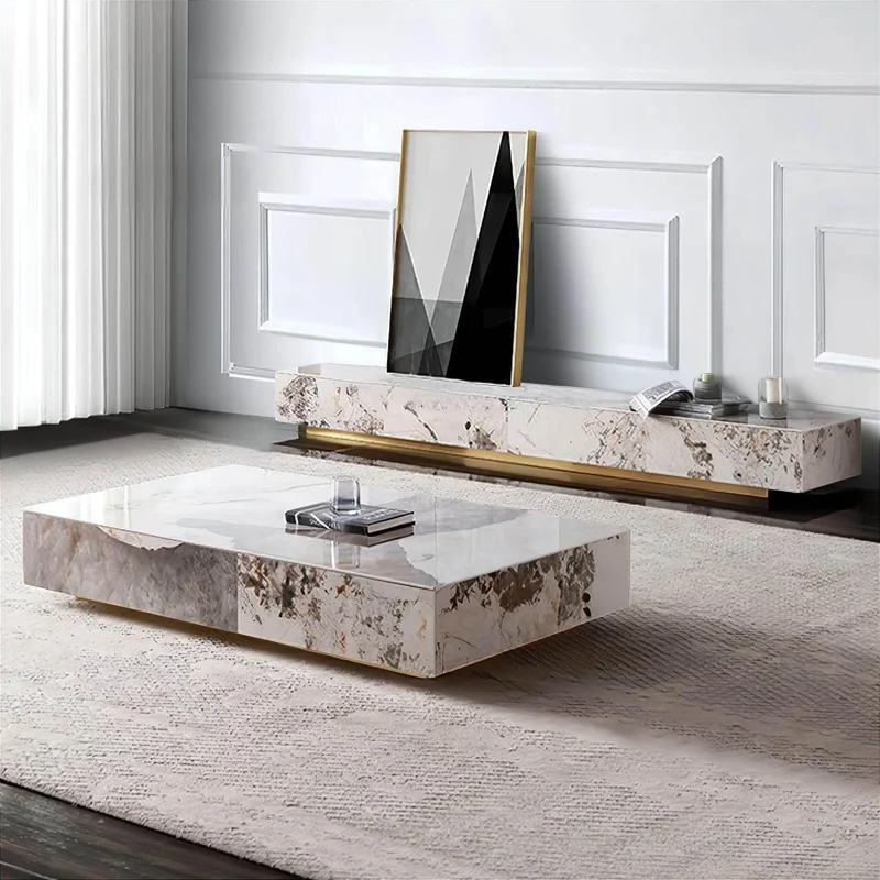 Modern TV Cabinet - Brunella Slate Entertainment Unit for Contemporary Living Rooms