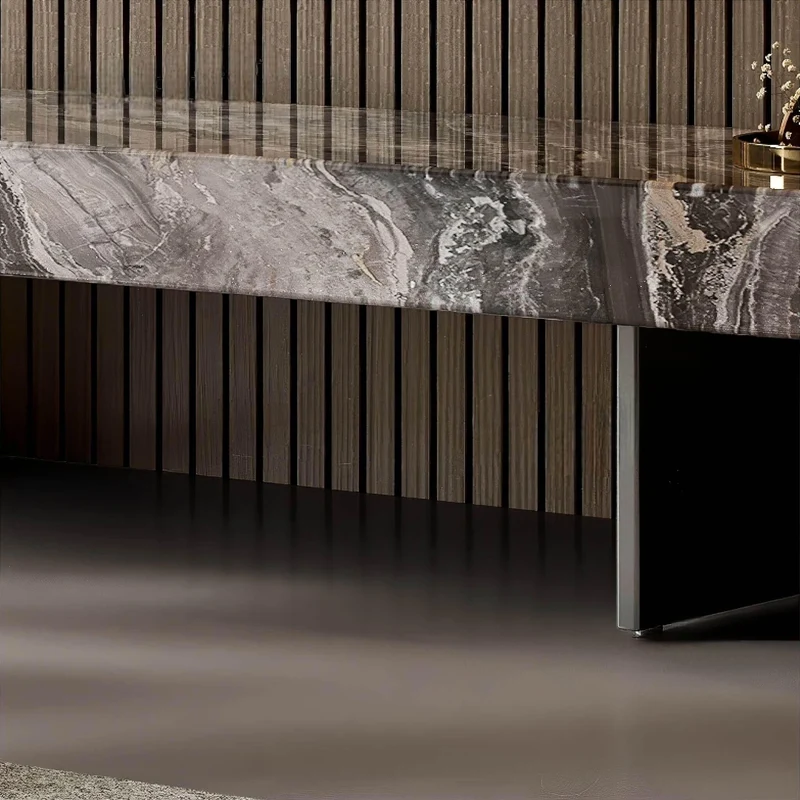 Marble TV Stand - Elegant Living Room Furniture