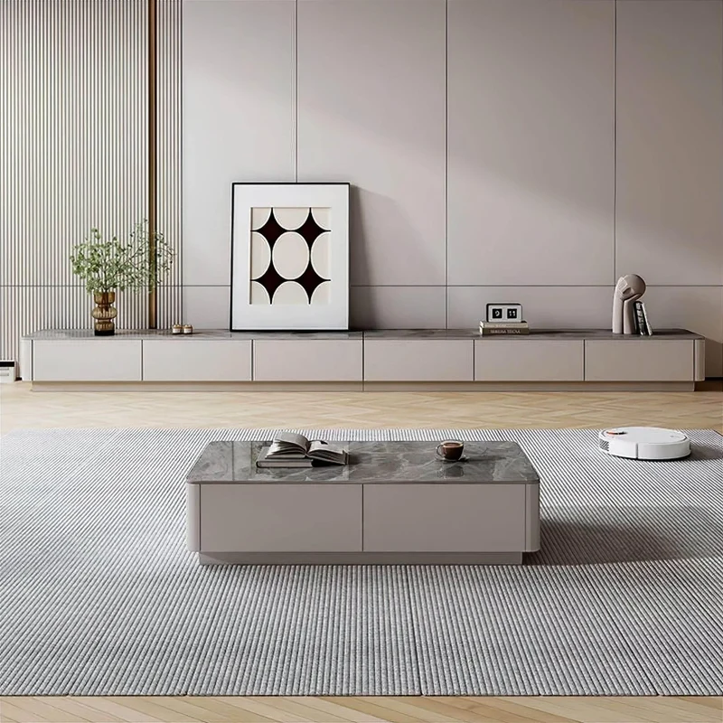 Modern TV Cabinet - Denis Slate Entertainment Center