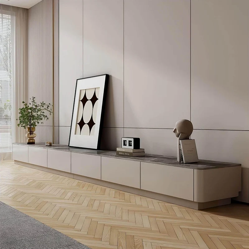 Modern TV Cabinet - Denis Slate Entertainment Center