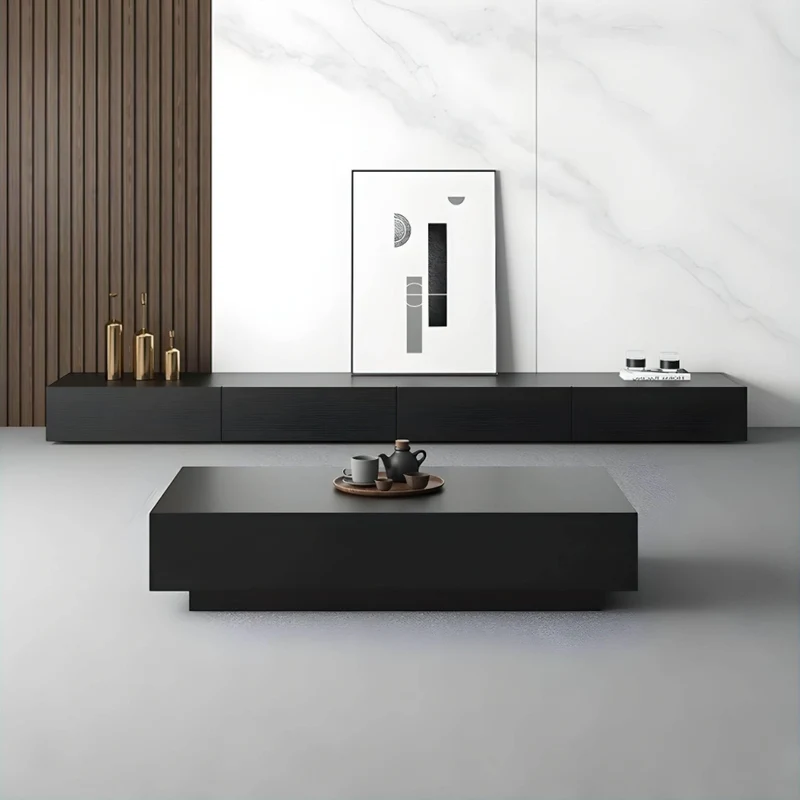 Modern TV Cabinet - Stylish Media Console Storage Unit
