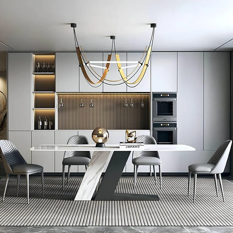 Modern Marble Dining Table - Elegant Round Design