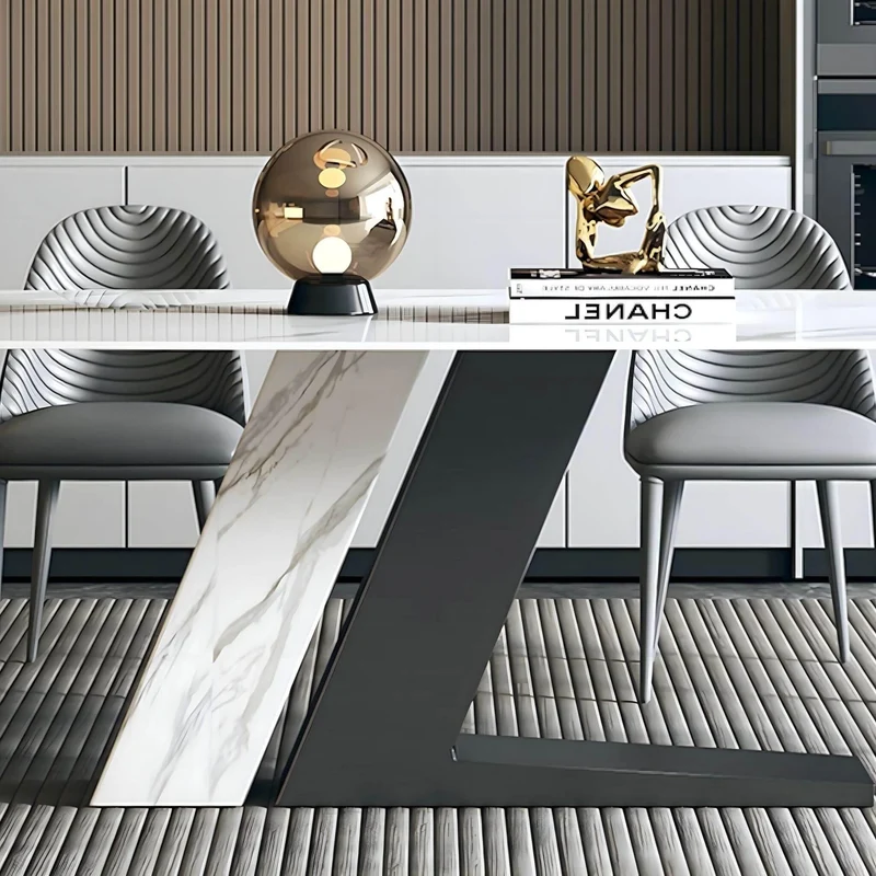 Modern Marble Dining Table - Elegant Round Design