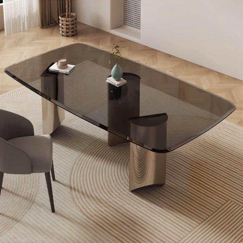 Modern Wood Dining Table - Vincent Design Dining Table