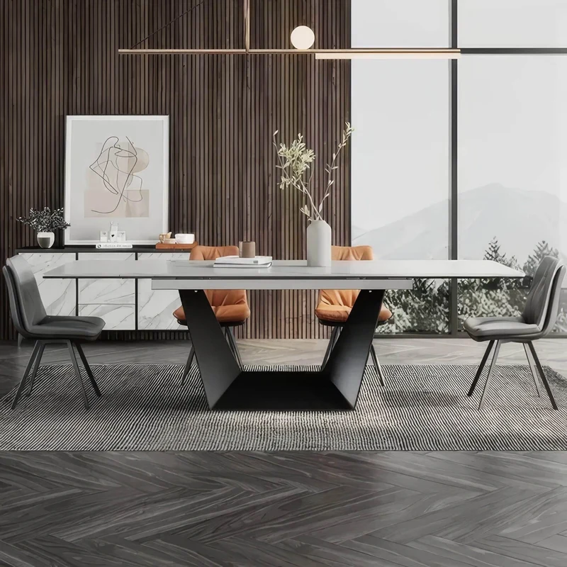Modern Wood Dining Table - Casual Elegant Design