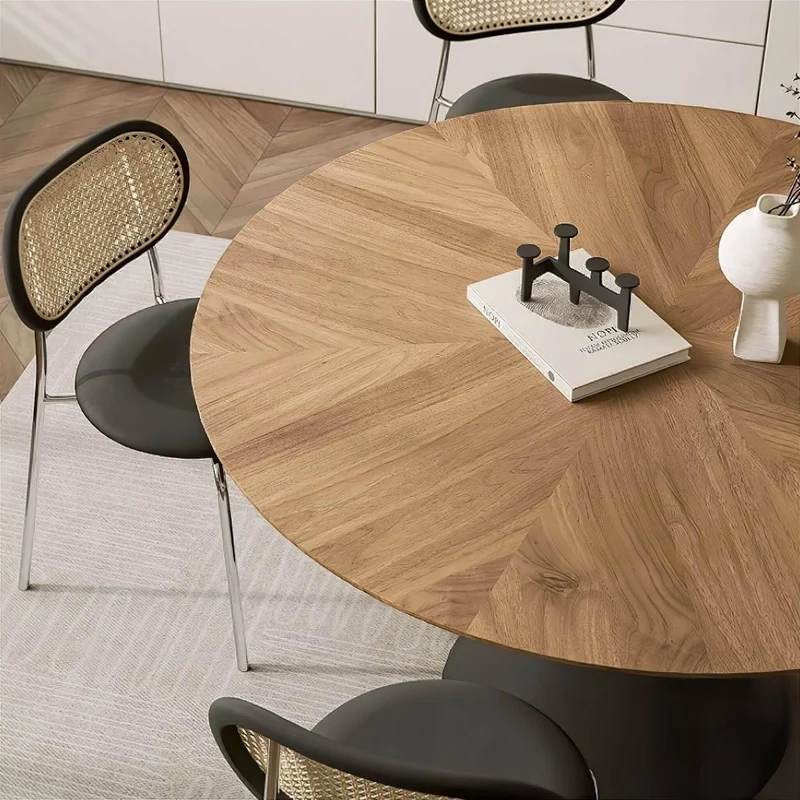 Teresa Timber Dining Table - Rustic Solid Wood Dining Table
