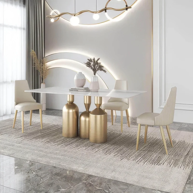 Modern Wooden Dining Table - Stylish Marina Dining Table