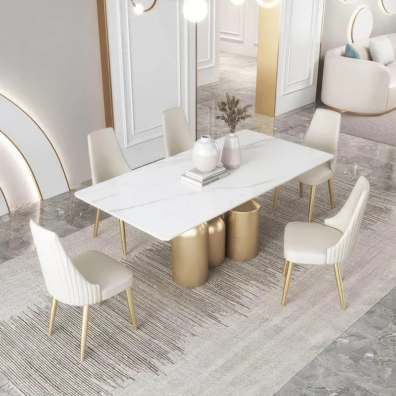 Modern Wooden Dining Table - Stylish Marina Dining Table