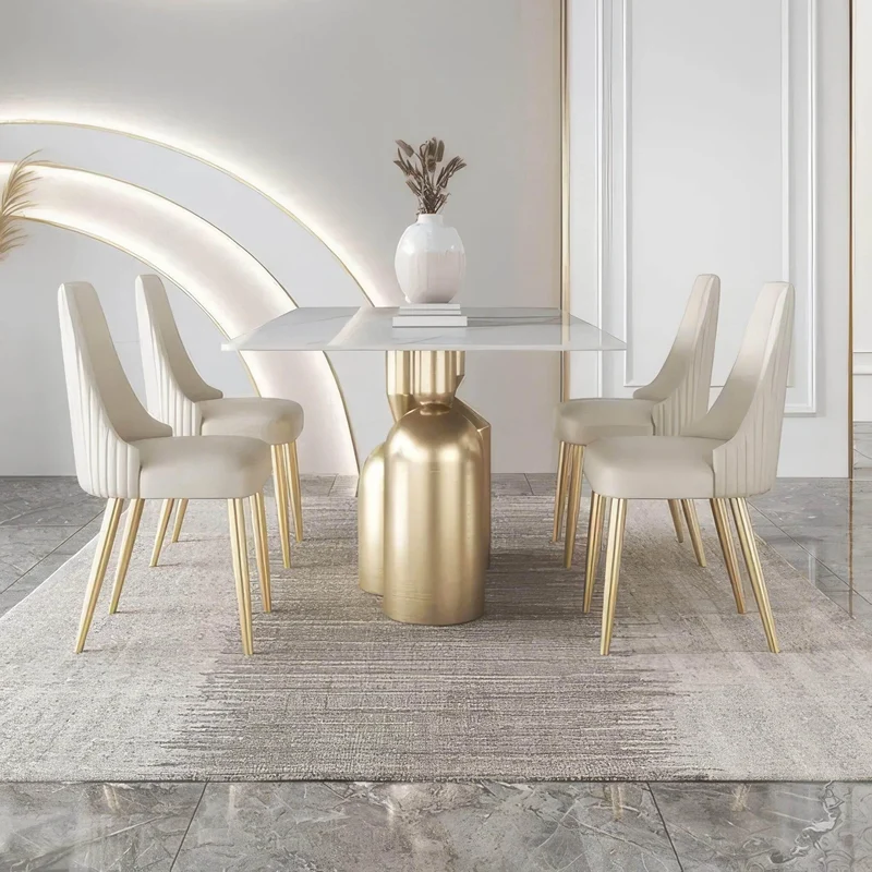 Modern Wooden Dining Table - Stylish Marina Dining Table