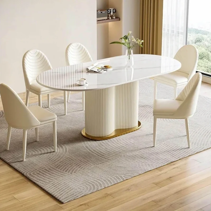 Modern Glass Top Dining Table - Debora Slate Furniture