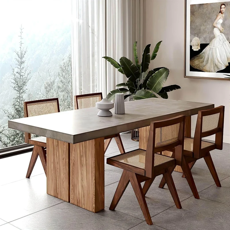 Odile Dining Table - Modern Elegant Wooden Table