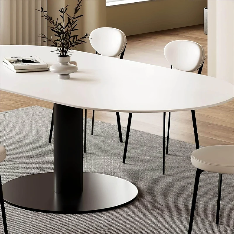 Hector Slate Dining Table - Modern Stone Finish Dining Furniture