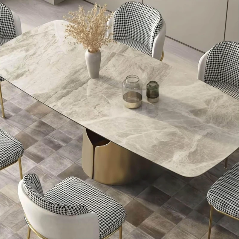 Modern Slate Dining Table - Contemporary Dining Furniture