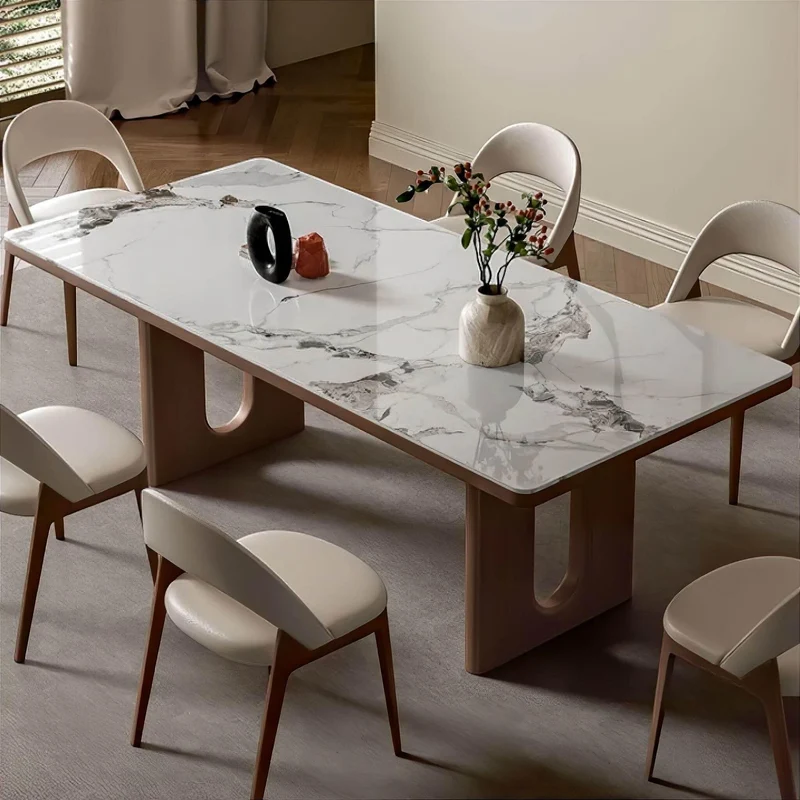 Monica Slate Dining Table - Modern Elegant Dining Furniture