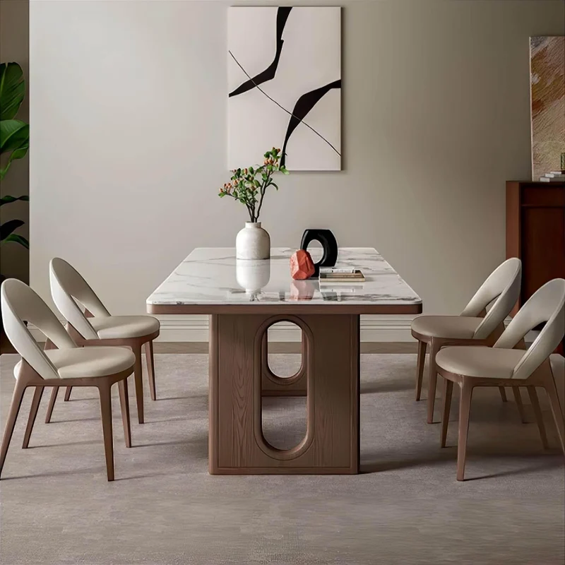 Monica Slate Dining Table - Modern Elegant Dining Furniture