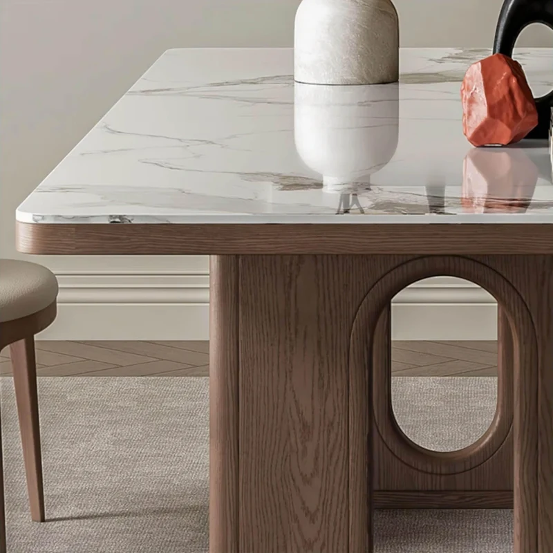 Monica Slate Dining Table - Modern Elegant Dining Furniture