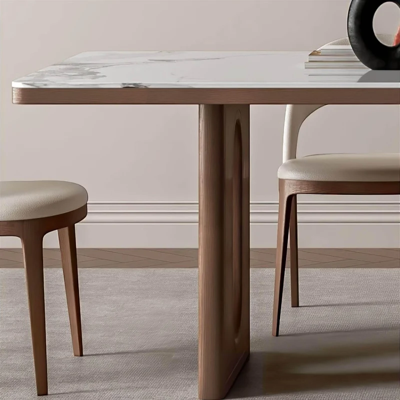 Monica Slate Dining Table - Modern Elegant Dining Furniture