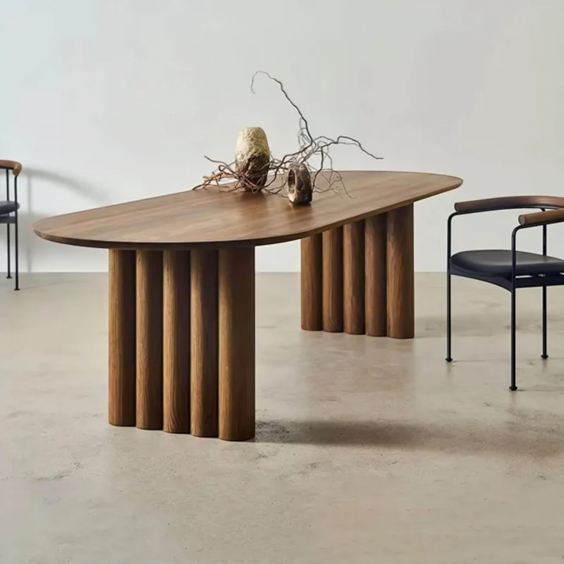 Modern Wooden Dining Table - Elegant Dining Furniture